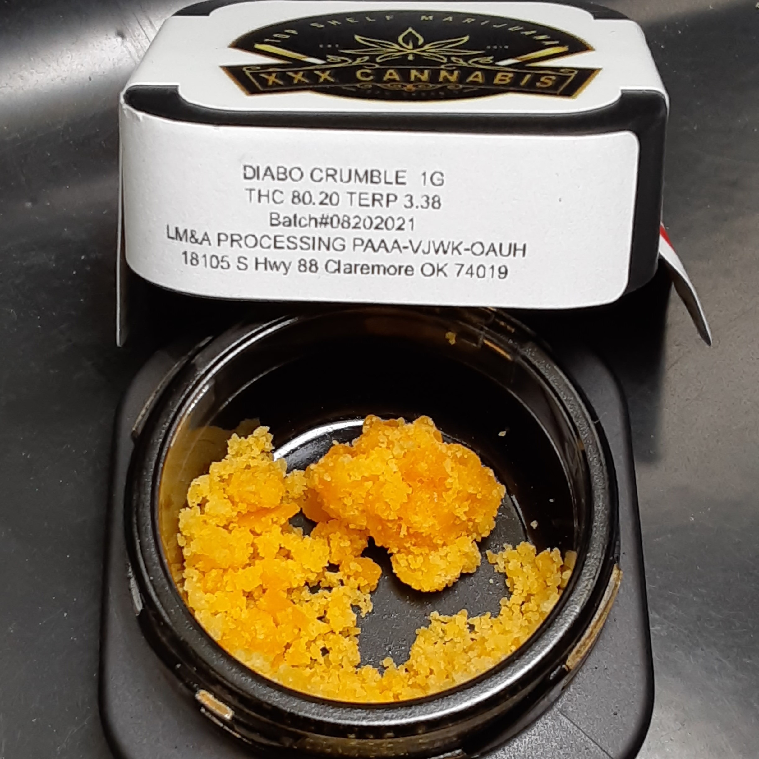 XXX Dab/Diablo Crumble Baller Jar
